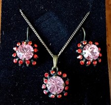 Schmuckset Ohrringe und Kette von Konplott, Colorblocking