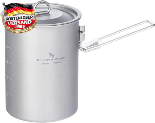 Titanbecher 900ml outdoor