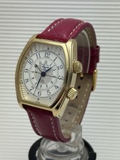 BURAN HANDAUFZUG-ALARM HERRENUHR   VERGOLDET UM 2010