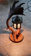 Geweih-Lampe ca.60cm ,alt, Vintage