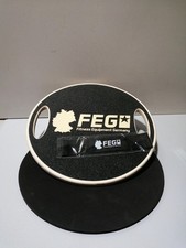 FEG Edel Balance-Board für Erwachsene aus Holz Wackelbrett Set [Handgriffe für