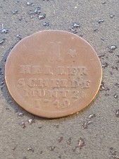 1 Heller Stück aus der