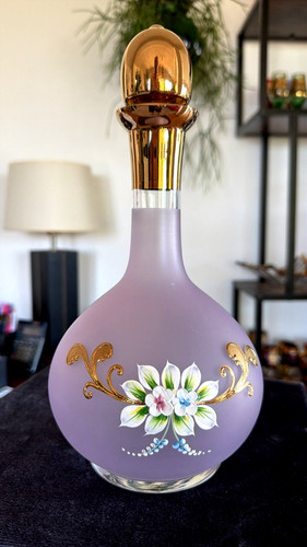 Große glas karaffe böhmen - große,