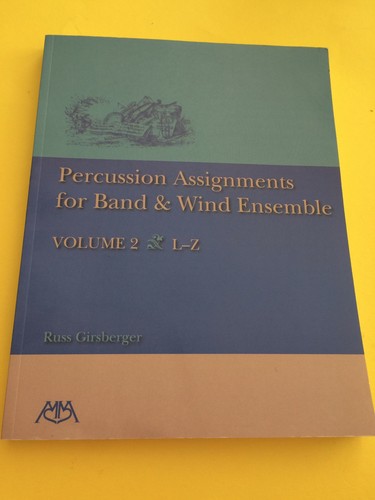 Percussion assignments for - percussion,