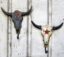 Bullenschädel Deko 20cm