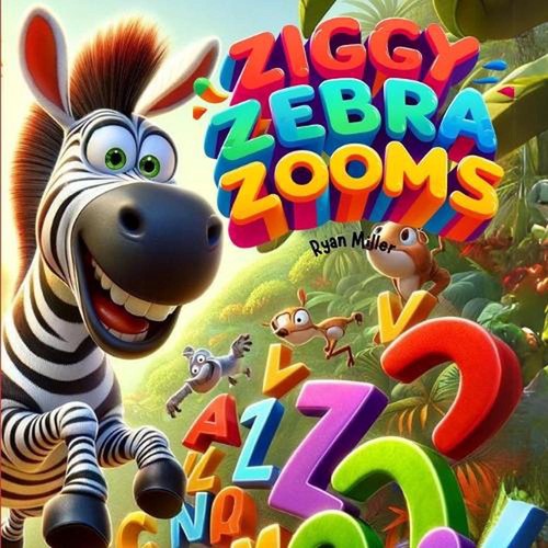 Ziggy zebra zooms a - zebra, zooms!: