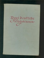 Drei deutsche Fliegerinnen 1940 Elly Beinhorn Thea Rasche Hanna Fritsch -W007D