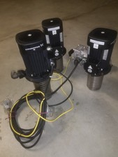 3 grundfos wasser Tauchpumpe + Filter