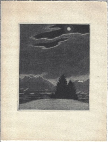 Rudolf sieck radierung - rudolf, sieck: