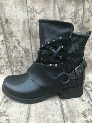 Damen stiefeletten nieten - damen,