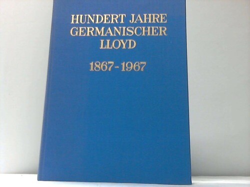 Hundert jahre germanischer - jahre,