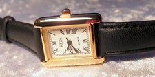Bugor damen uhr schwarz gold - uhr, schwarz/gold