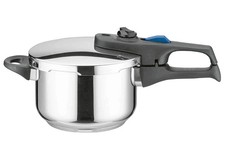 Schnellkochtopf ELO 2,7L Edelstahl Induktion Praktika Plus XS 18cm silber