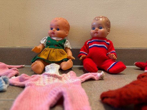 2 Vintage Puppen ca. 2