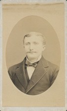 Carte de Visite Männerportrait, Fotograf Henry W. Biffar, Brooklyn... - 10324523