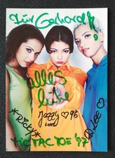 14479 TIC TAC TOE Autogrammkarte Druck & original signiert