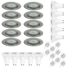 10x Einbaustrahler