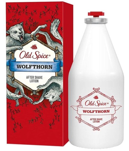 Old spice wolfthorn - old, after