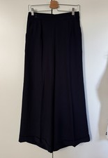 M&S Alexa Chung Blau 40 Culottes High Rise Hose Wie Neu