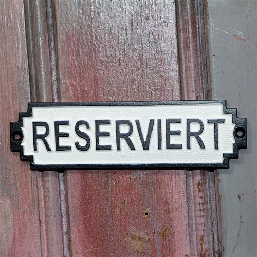 Schild eisen gusseisen - schild,