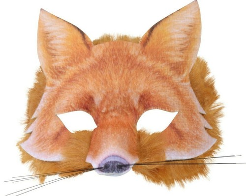 Tier maske fuchs fell - maske,