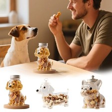 Haustier Snack Glas, Niedliche