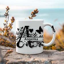 Bedruckte Tasse, personalisiert mit eigenem Namen, individuelles Geschenk