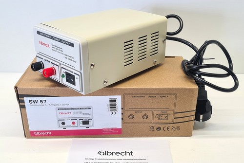 Albrecht schaltnetzteil 57 - schaltnetzteil, sw