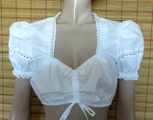 Weisse dirndlbluse - weisse,