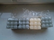 4x Bubble Kerzen 6x6cm