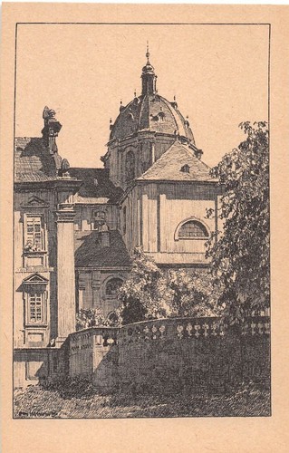 Fulda dom federzeichnung - fulda,