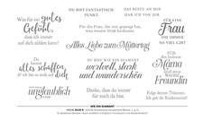 STAMPIN UP Stempelset WIE EIN