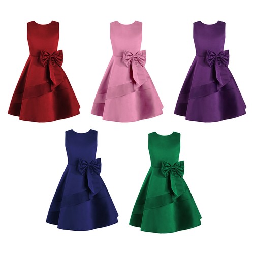 Mädchen satin elegant - de,
