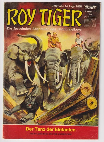 Roy tiger - 7, (bastei