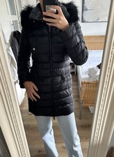 Daunenjack Winterjacke Schwarz Mit Fell von Eleven Elfs