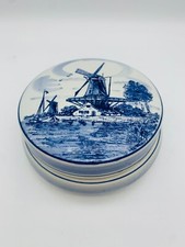 Royal Delfts Blue Deckeldose