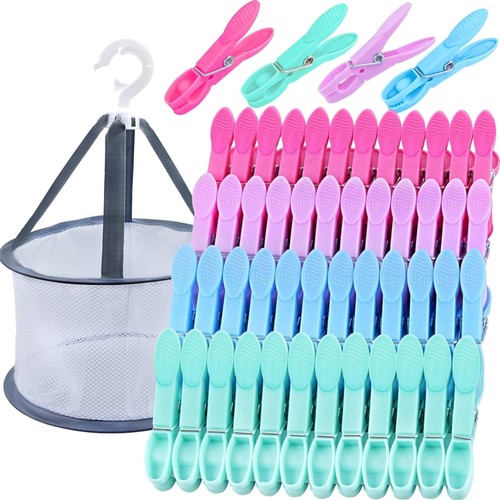 Bunte wäscheklammern set mit - set,