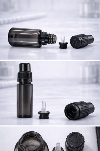 Schwarz 10ml liquid flaschen - schwarz,