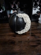 halloween deko kürbis Schwarz Mond Gothic Tkmaxx Keramik Groß 