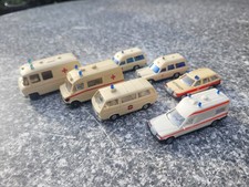 Konvolut DRK + Rettungs-Fahrzeuge Mercedes Benz VW von Wiking Maßstab 1:87 H0