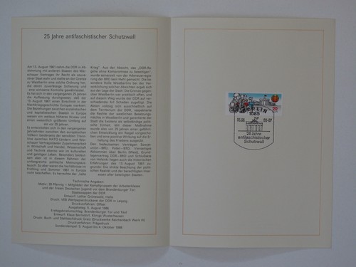 Ddr 3037 erinnerungsblatt - ddr,