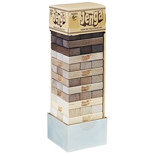 Jenga rustic stapelspiel - rustic,