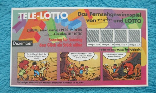 Mosaik abrafaxe tele lotto - mosaik,