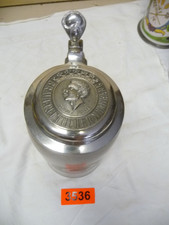 3536.     Alter Steingut Bierkrug  Tucher Nürnberg Bier Bierkrug   1 L