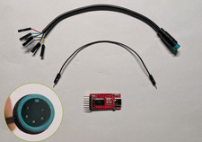 USB + 5 pin Conn. (M8 Male) +