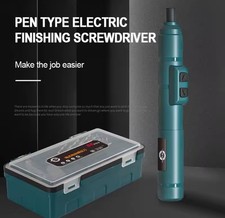 USB-aufladbarer Schraubendreher, kompakter Schraubendreher mit Bit