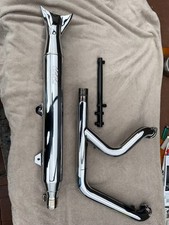 Harley Davidson-Auspuffanlage softail-Supertrapp Fishtail-2 in 1