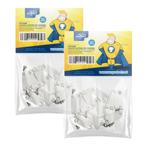 20x sunprotect laufhaken für - sunprotect,