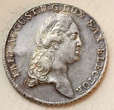 Sachsen Konv. 1 Taler 1786 IEC
