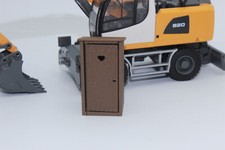 Plumpsklo  Toilette Klo 1:50 WC für Landschadt RC Modellbau Diorama